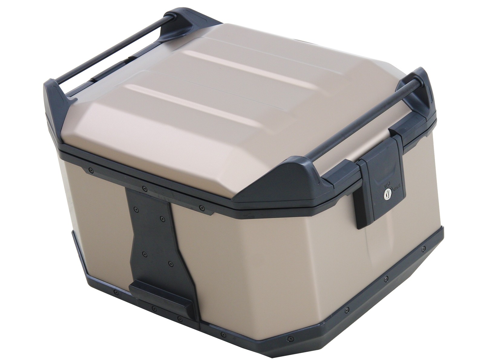 Xceed Topcase 45 Ltr. titanium Origineel Hepco & Becker
