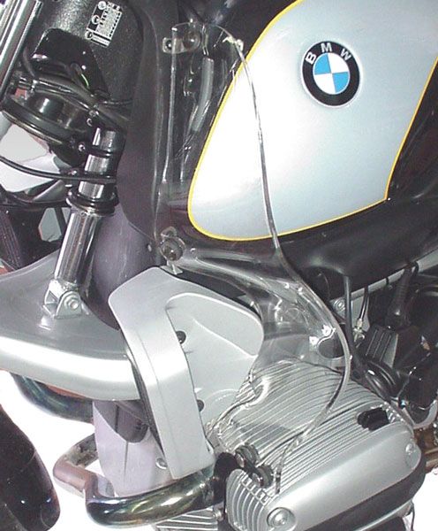Beenbeschermers voor BMW R 850 R /R 1100 R (94-02), paar, licht getint