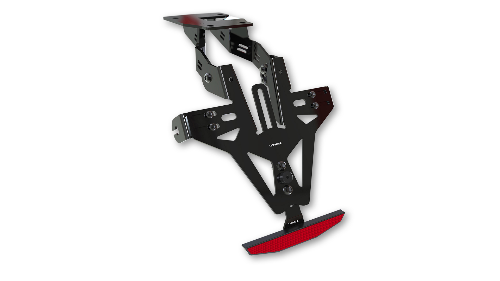 Korte kentekenplaathouder incl. kentekenplaatverlichting voor Aprilia RS 660 20- / Tuono 660 21-