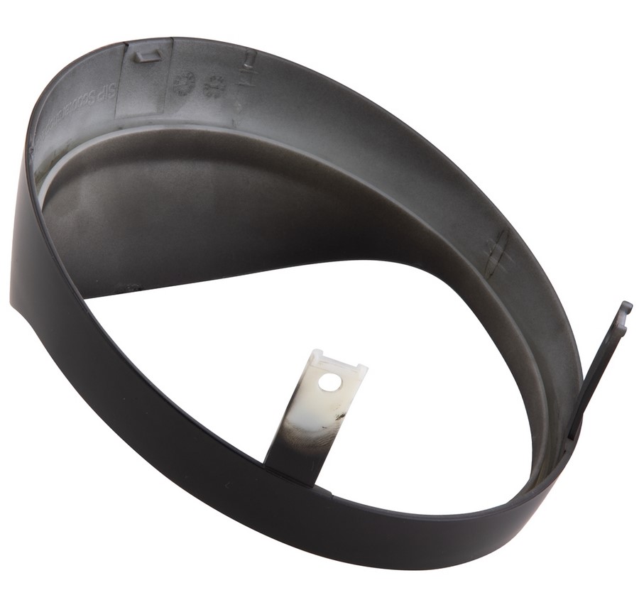Lamp ring voor Vespa GTS/GTS Super HPE 125/300 ('19-), mat zwart