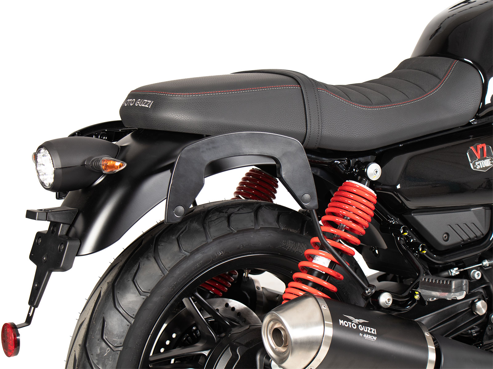 C-Bow zijdrager zwart voor Moto Guzzi V7 Stone Special Edition (22-) Hepco & Becker