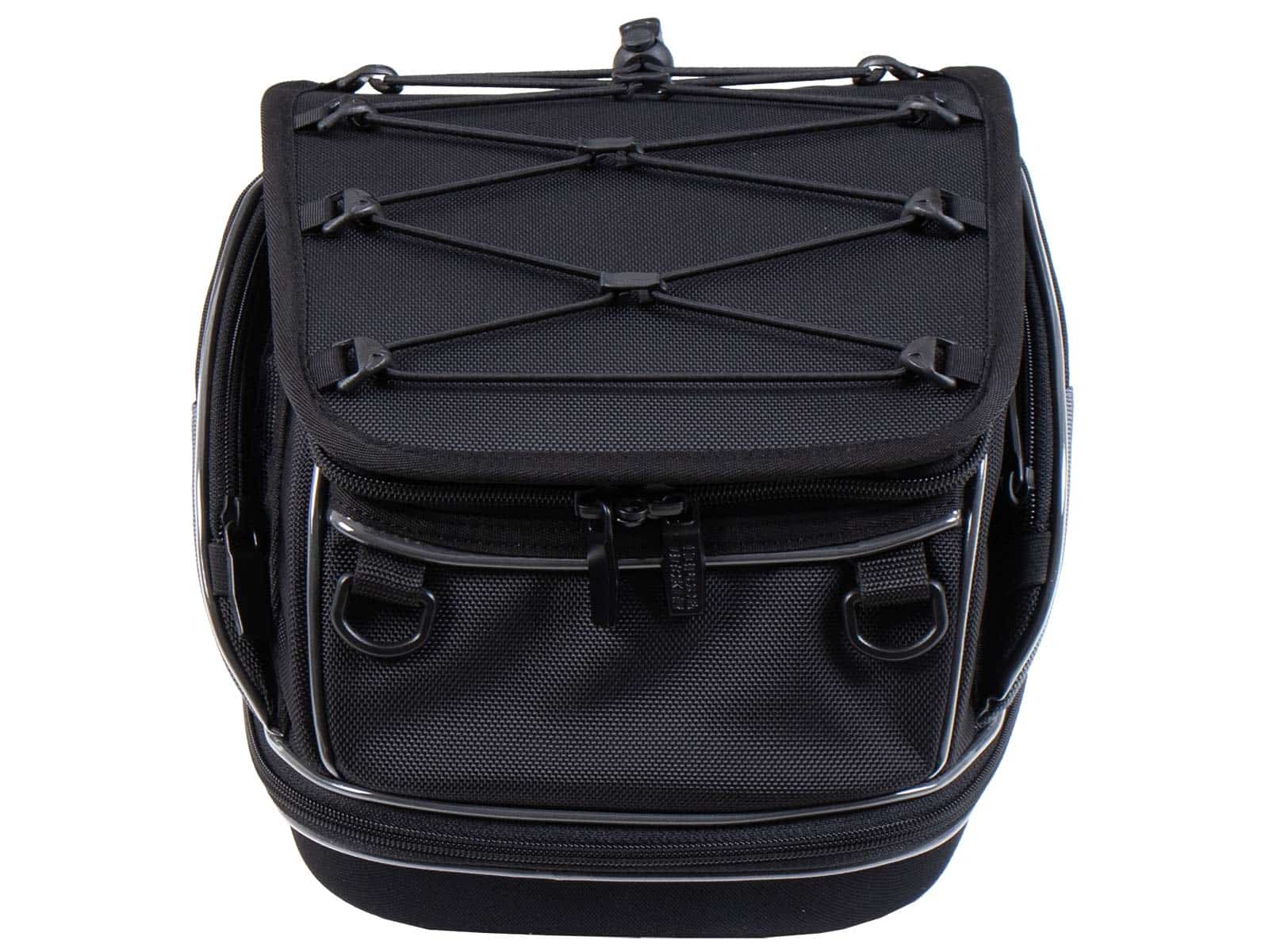 Achtertas Street zwart incl. Seatpad Basic Hepco & Becker