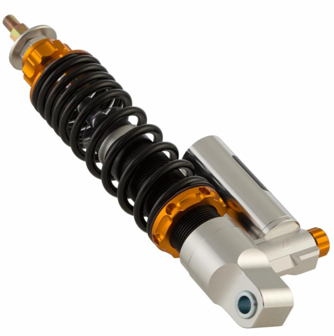 Schokdemper voorzijde voor Vespa GTS/GTS Super 125-300cc ('14-'16), zilver/oranje