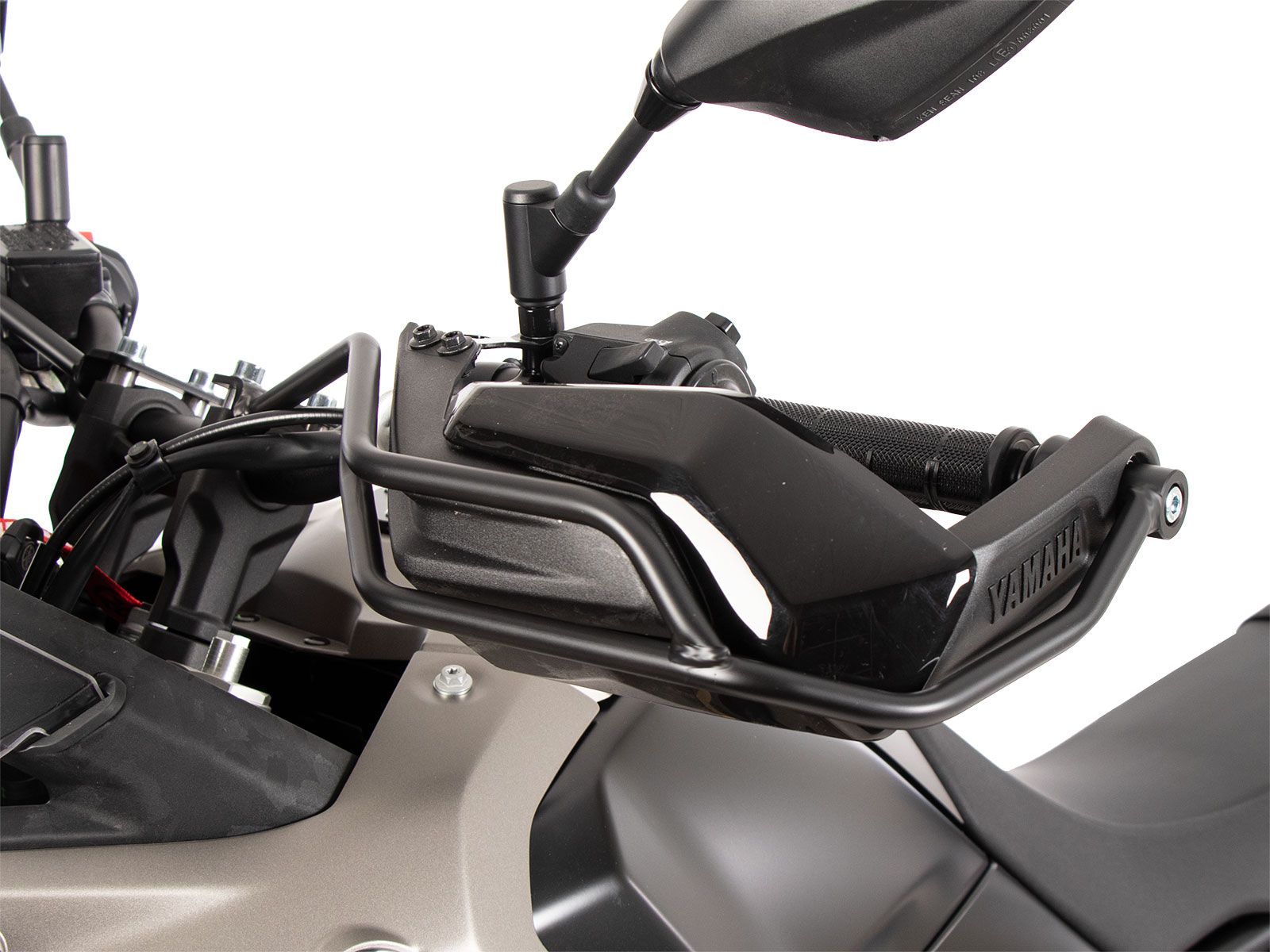 Handvatbeschermer (links + rechts) zwart voor Yamaha Ténéré 700 (25-) Hepco & Becker