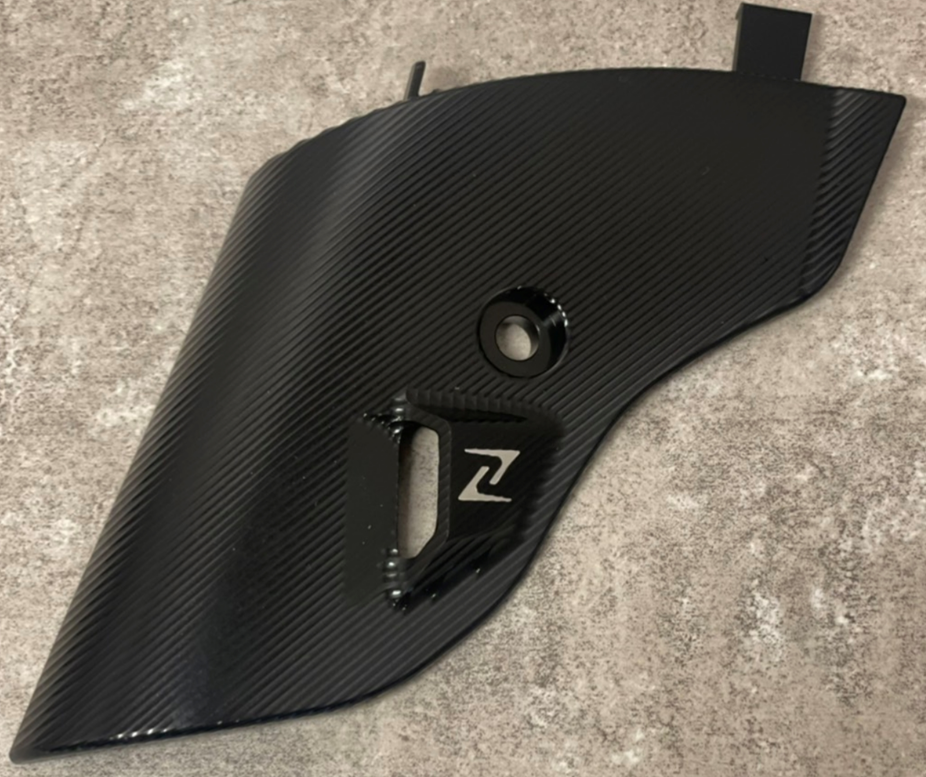 Vorkkuip ZELIONI voor Vespa Primavera/Sprint/Elettrica 50-150ccm, zwart geanodiseerd