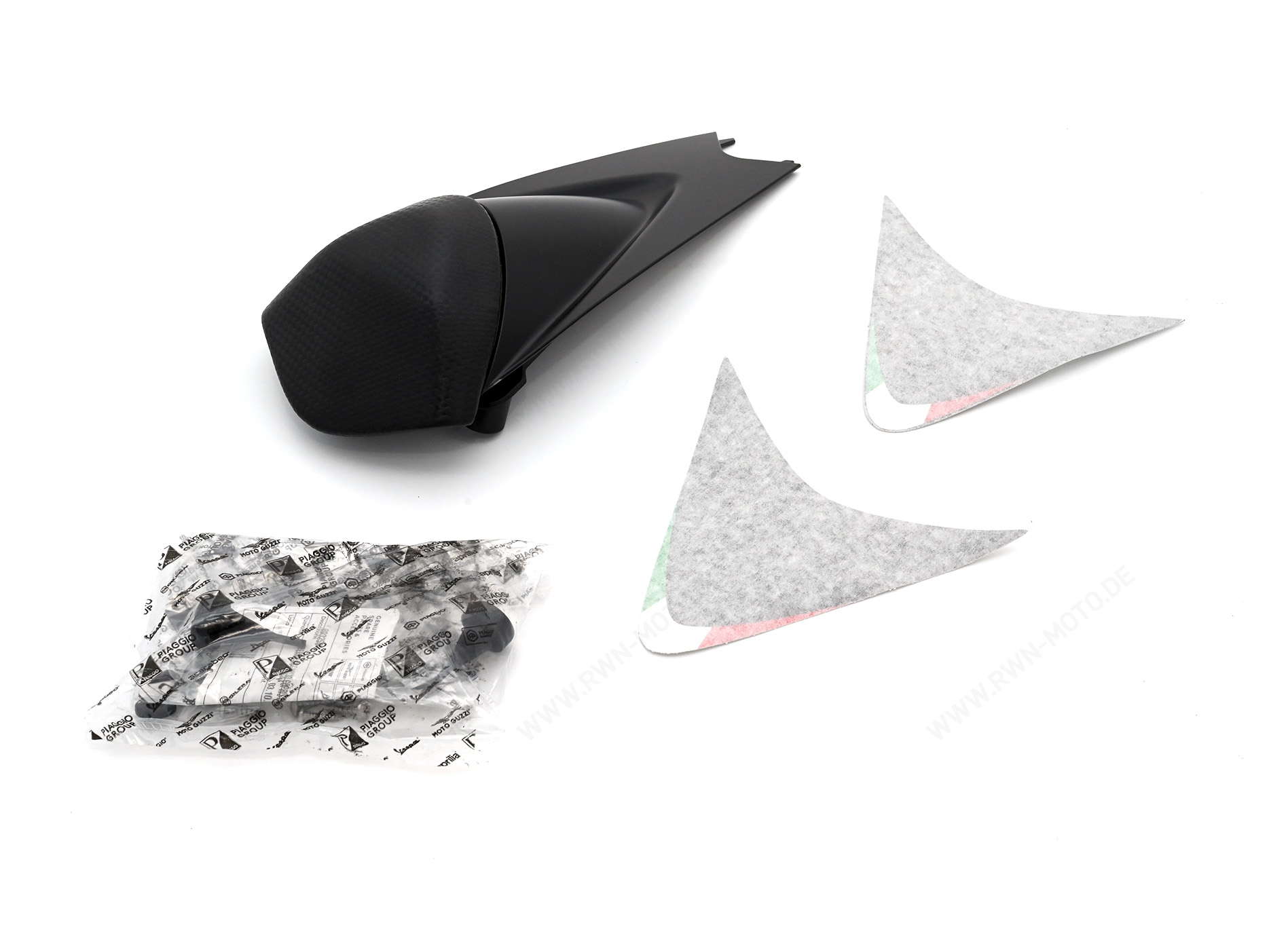 Stoelbekleding, zwart Aprilia RS4 125 / RS4 50