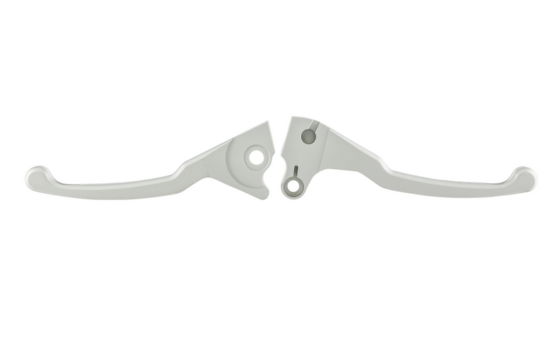 Sport hendelset rem Shorty voor Vespa LX /LXV /S /Primavera /Sprint 50-150ccm, zilver mat