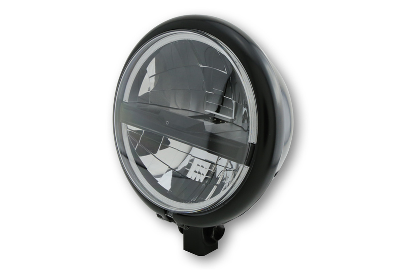 HIGHSIDER pro 5 3/4 inch Koplamp Bates Style Type 5 LED Zwart Onderste Montage