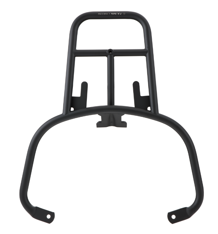 Bagagerek achteraan voor Vespa LX /LXV /S 50-150cc, zwart