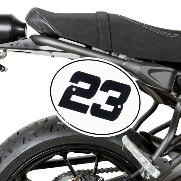Nummerplaat voor Yamaha XSR 700 - Barracuda