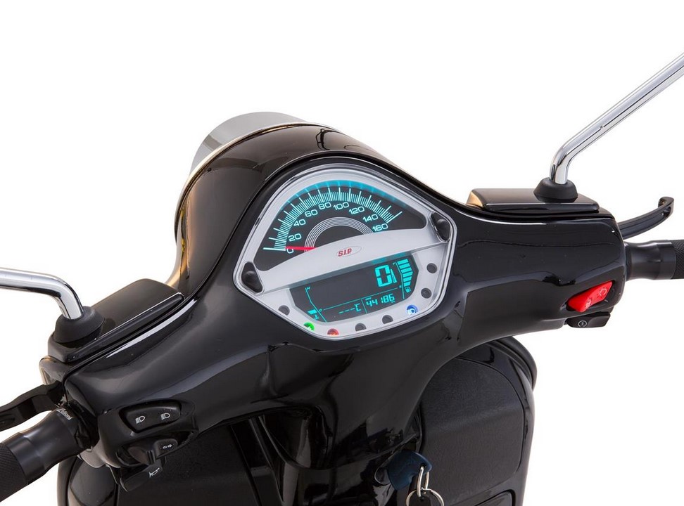 Toerenteller/snelheidsmeter voor Vespa GT/GT L 125/200cc/ GTS 125cc, zilver