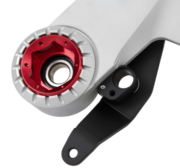 Zwenkarm, achter voor Vespa GTS/GTS Super/GTV 125-300cc met ABS, zilver