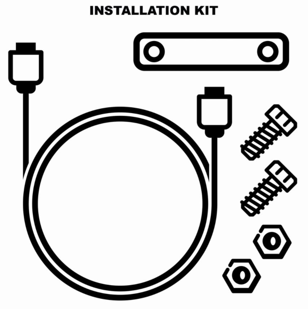 Multimediaplatform installatiekit voor Aprilia /Moto Guzzi