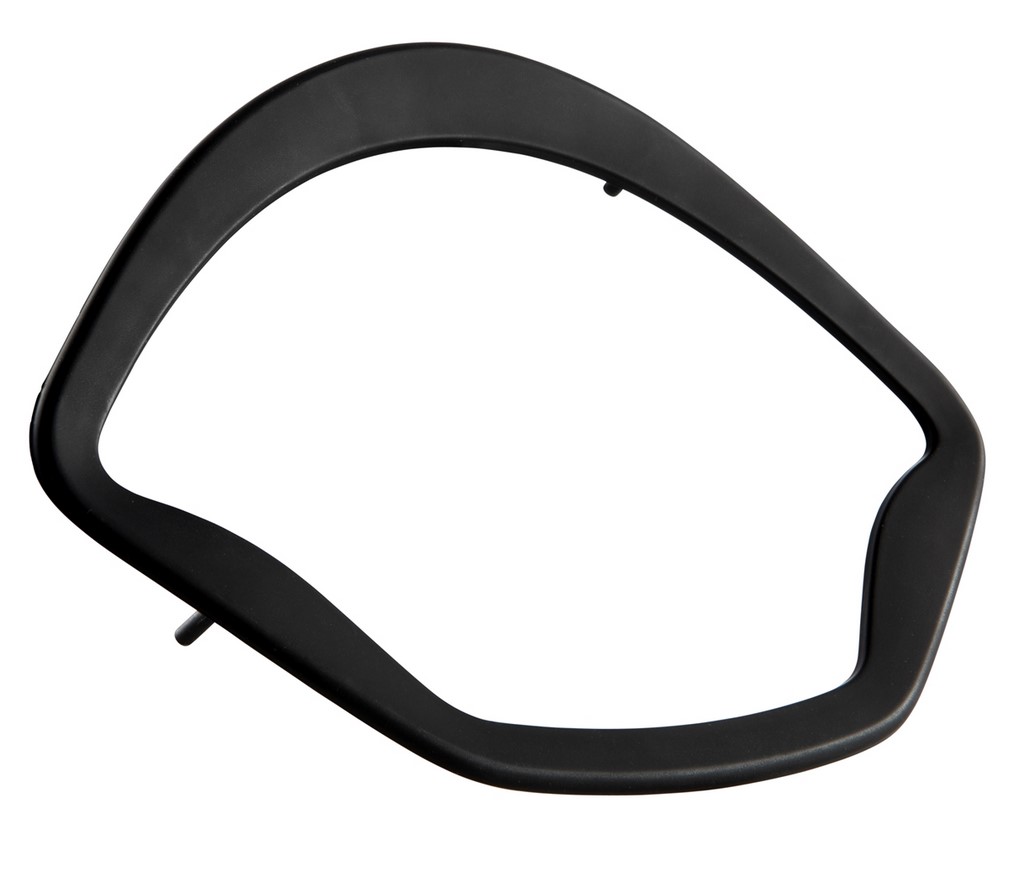 Decoratieve ring snelheidsmeter voor Vespa GTS/GTS Super 125-300cc ('14-), mat zwart