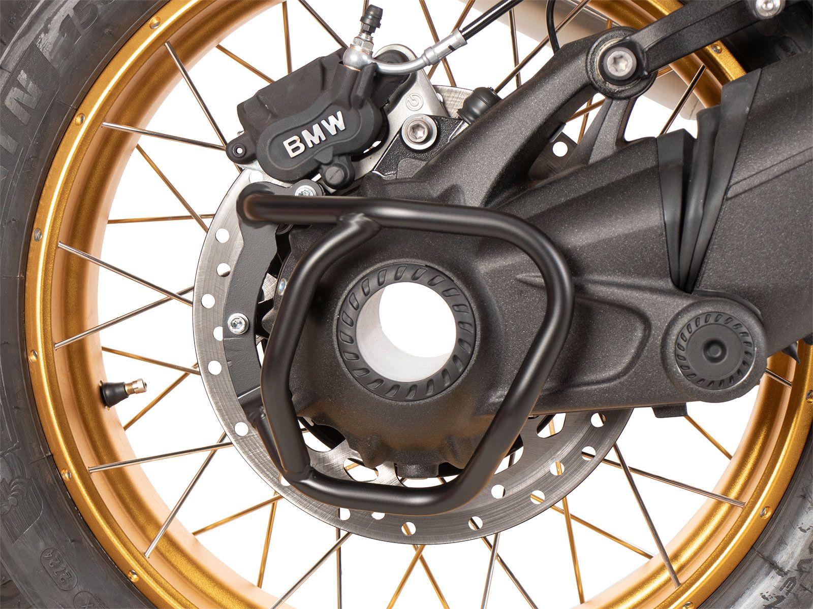 Gimbal guard zwart voor BMW R nineT (14-16) Hepco & Becker