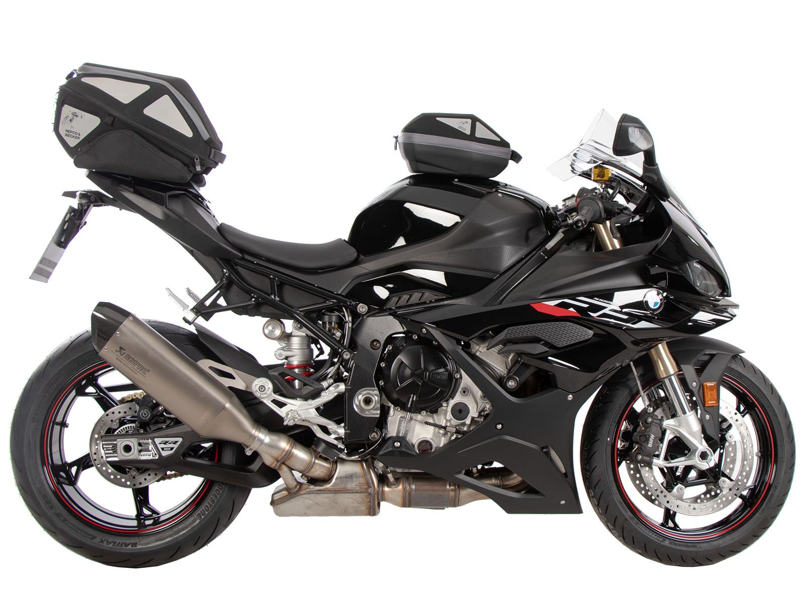 Sportrek vast zwart voor BMW S 1000 RR (23-) Hepco & Becker