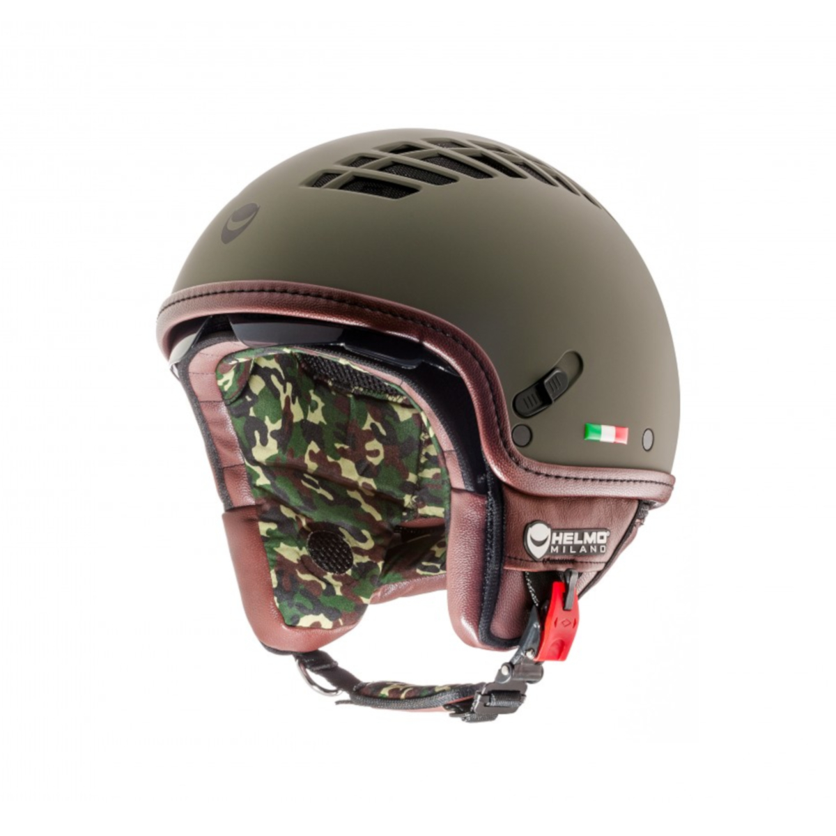 Helmo Milano Demi Jet, ViaColVento, groen, mat
