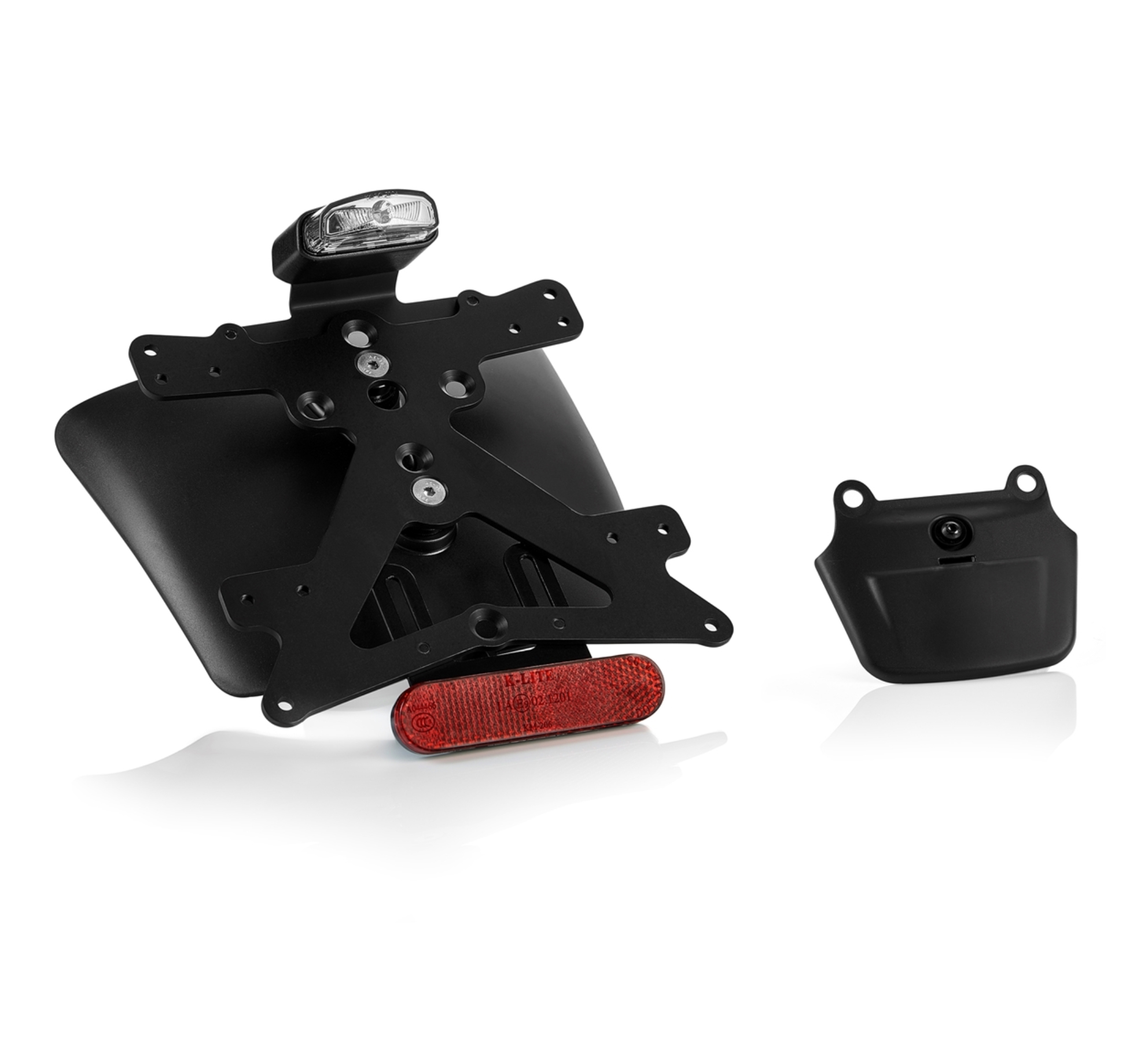 Nummerplaathouder achterlicht RIZOMA voor Vespa GTS/GTS Super/GTV/GT 60/GT L 125-300cc 4T LC