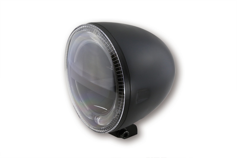 HIGHSIDER pro 5 3/4 inch koplamp Cirkel LED zwart E-goedgekeurd (1pc)