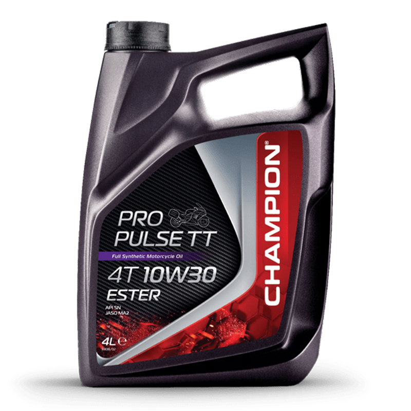 CHAMPION® Pro Pulse TT 4T 10W-30 Ester motorolie - 4 liter
