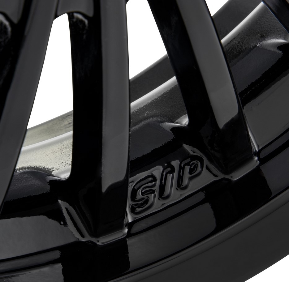 Velg voor/achter voor Vespa GTS/GTS Super/GTV/GT 60/GT/GT L 125-300ccm, zwart glanzend