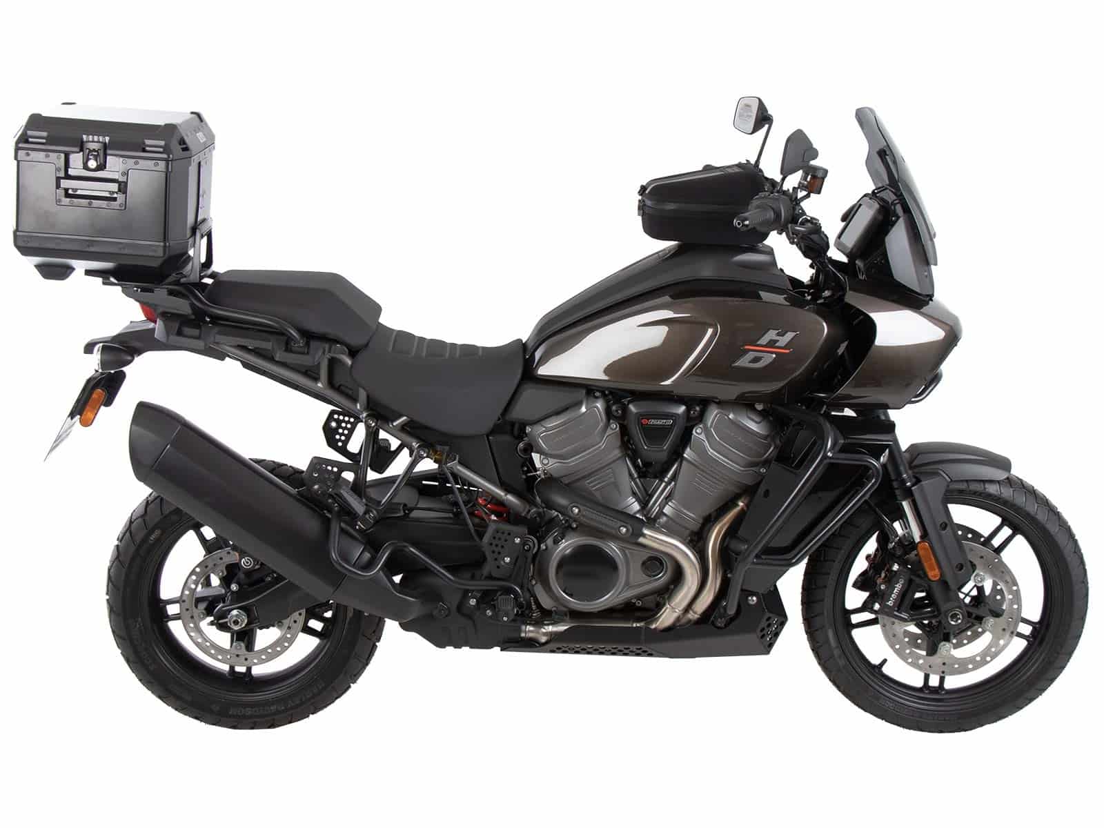 Easyrack Topcaseträger zwart voor Harley Davidson Pan America (21-) Hepco & Becker