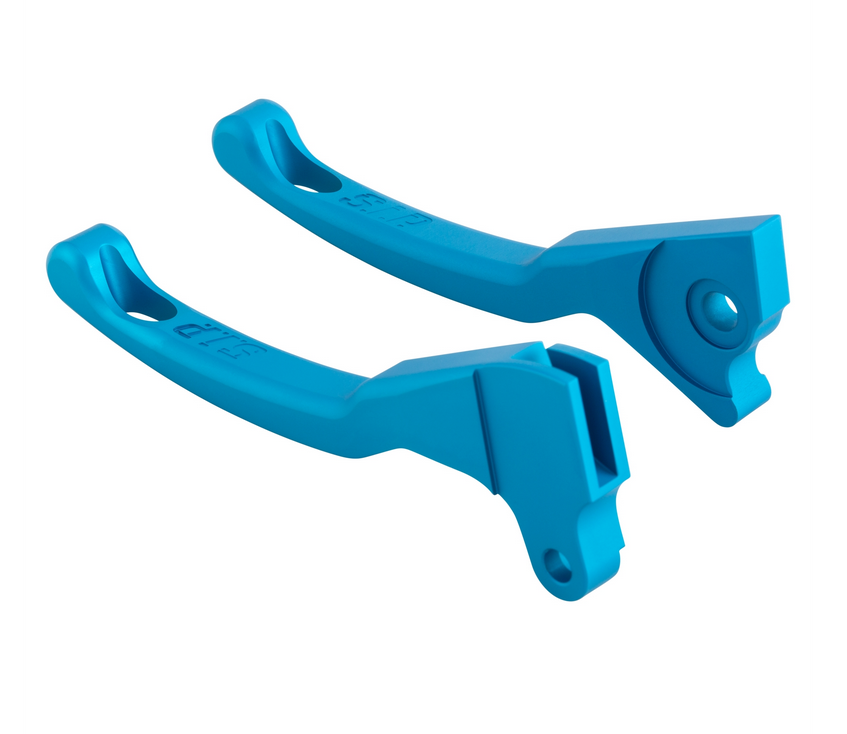 Sport hendelset rem Shorty voor Vespa LX /LXV /S /Primavera /Sprint 50-150ccm, blauw mat
