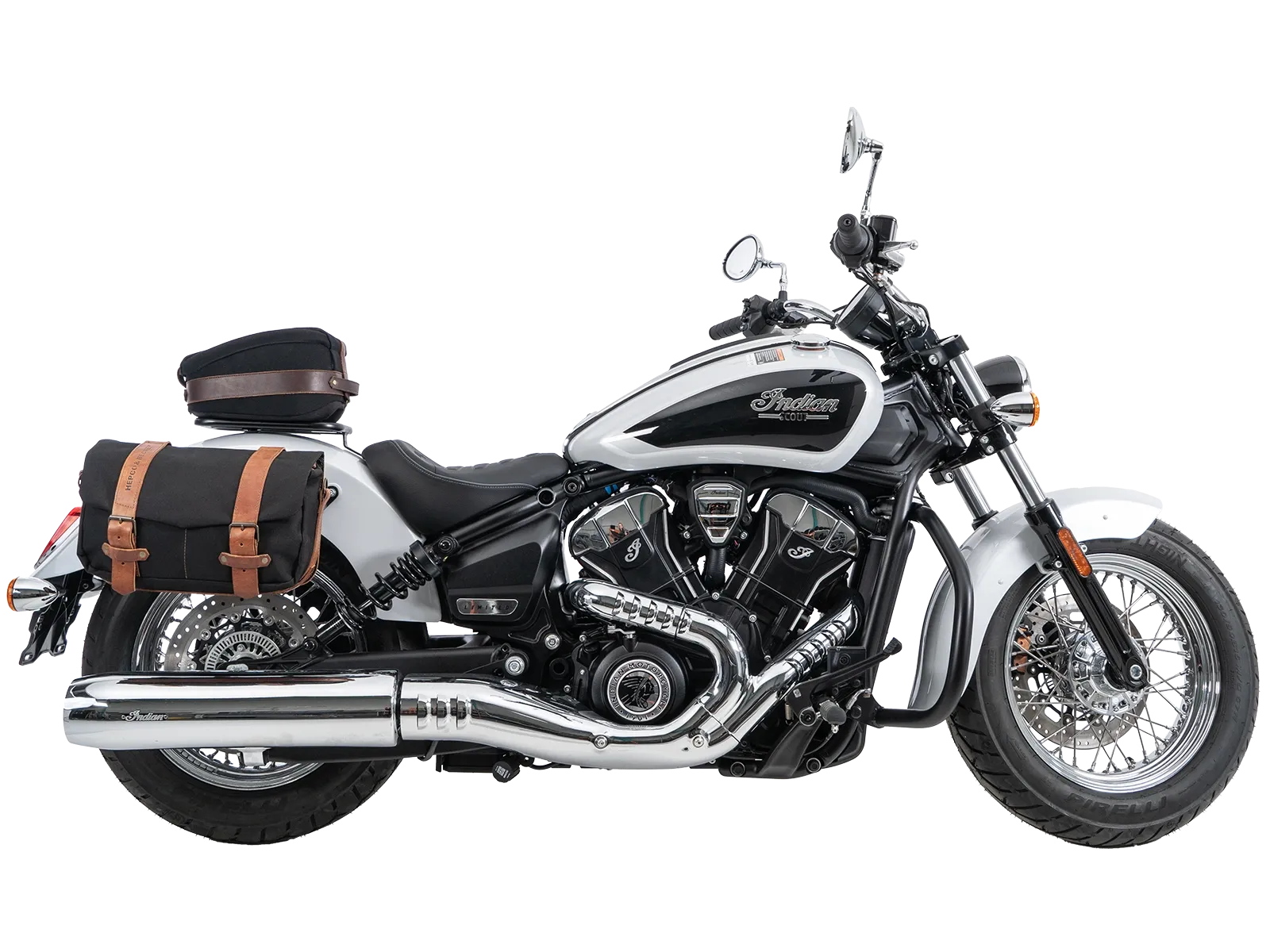 C-Bow zijdrager zwart voor Indian Scout Sixty Classic (25-) Hepco & Becker
