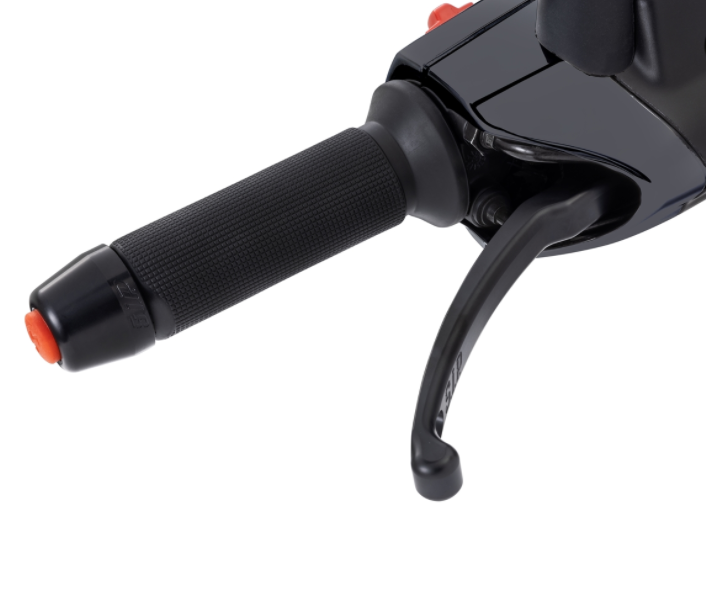 Sport hendelset rem links/rechts voor Vespa LX/LXV/S/Primavera/Sprint 50-150ccm, mat zwart