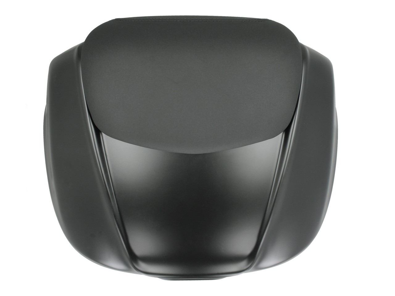 Topkoffer 37 l met rugleuning voor Piaggio Medley Sport 125/200 (24-) - matzwart 85/C