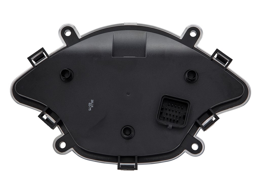 Toerenteller/snelheidsmeter voor Vespa GTS/GTS Super 300cc FL ('14-), carbon-look