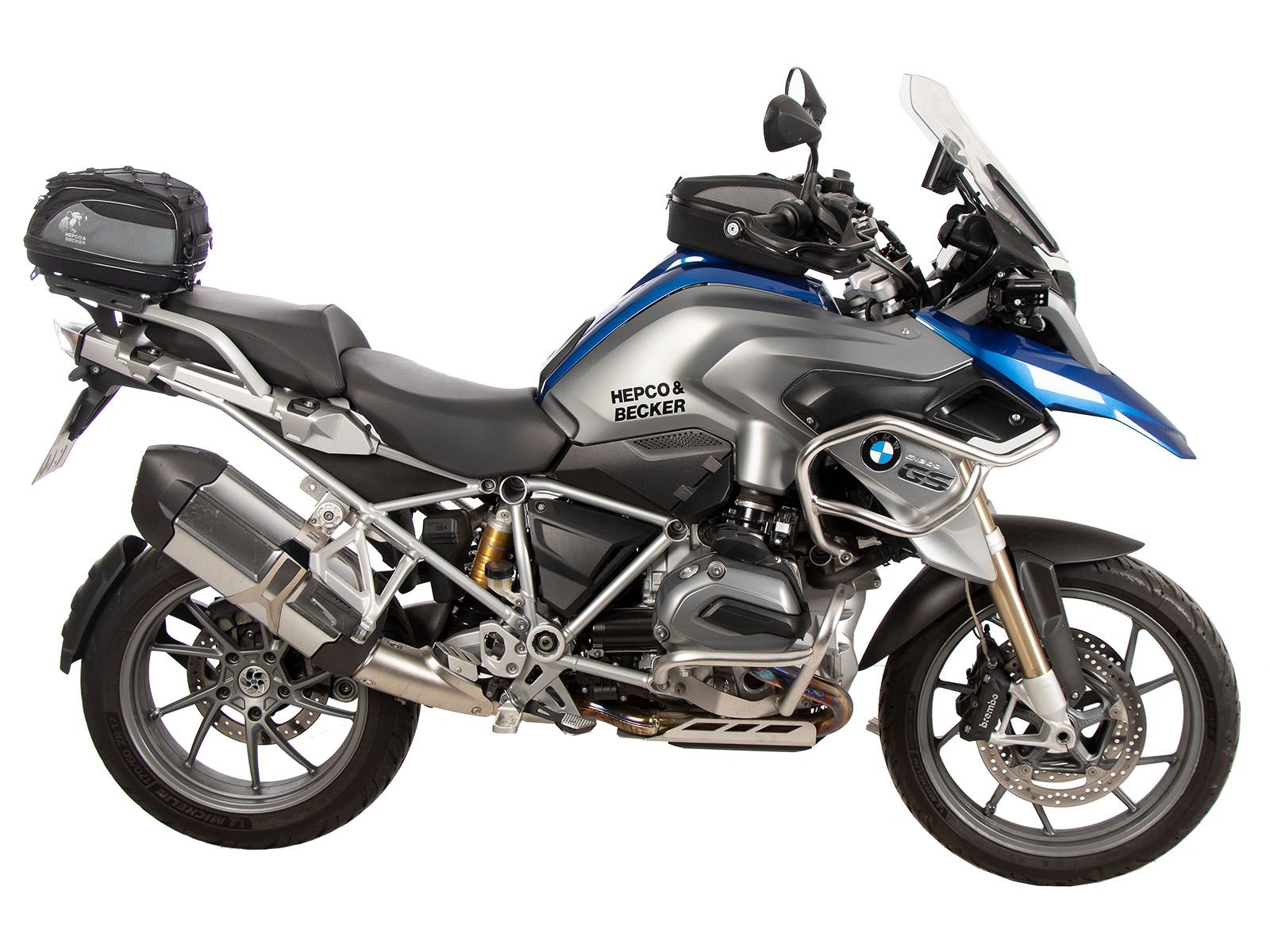 Minirack achtertassenset Street voor BMW R 1200 GS LC (13-18) Hepco & Becker