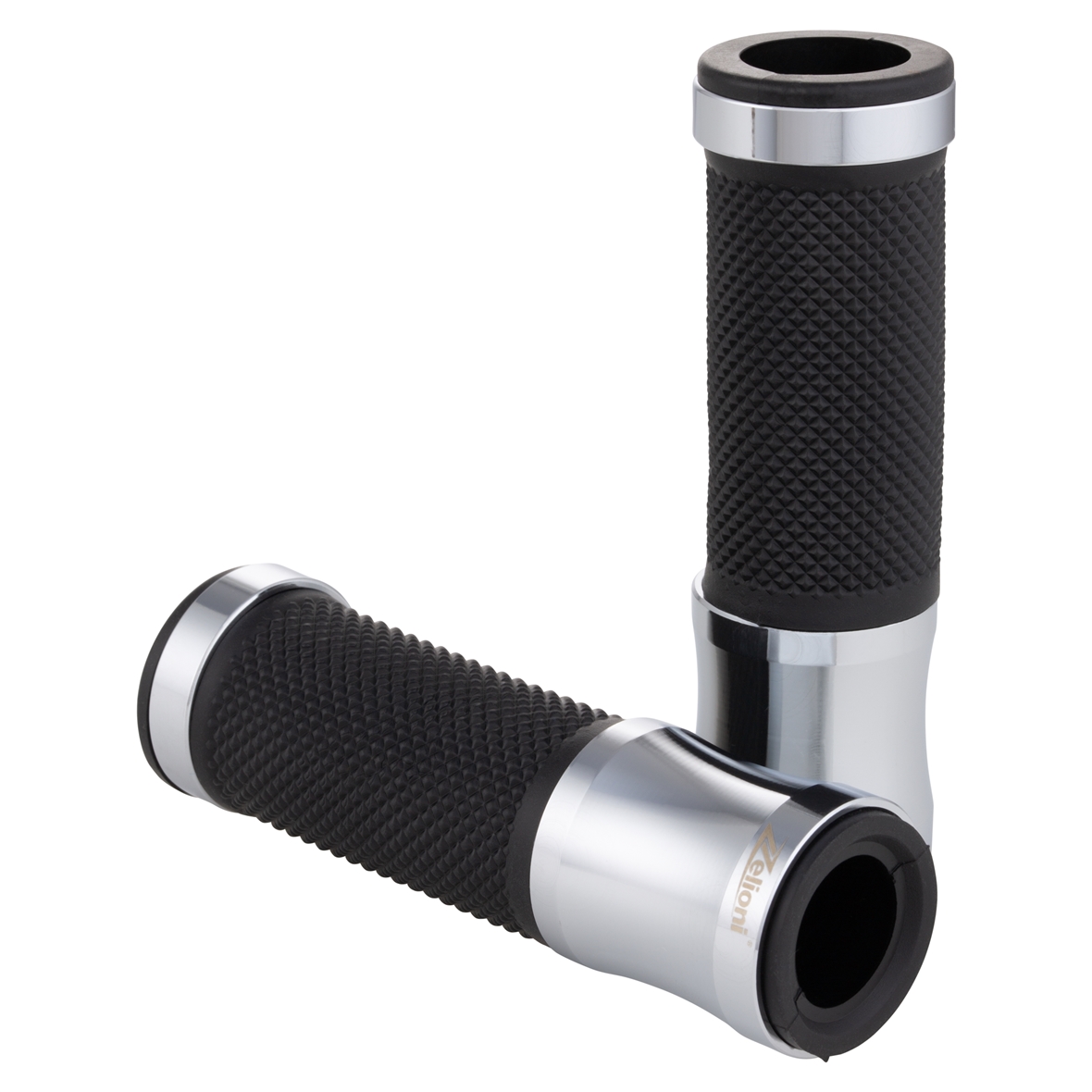 Handvatten Zelioni chroom voor Vespa ET/LX/LXV/S/Primavera/Sprint 50-150ccm