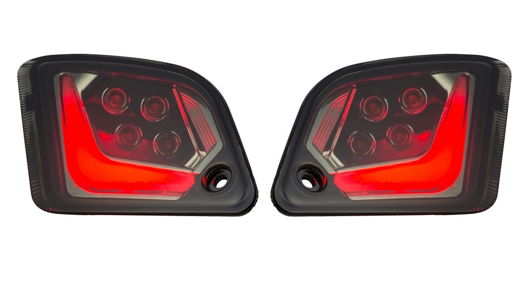 Set achterste richtingaanwijzers links/rechts voor Vespa GTS/GTS Super/GTV/GT 60/GT/GT L ('03-'13), getint