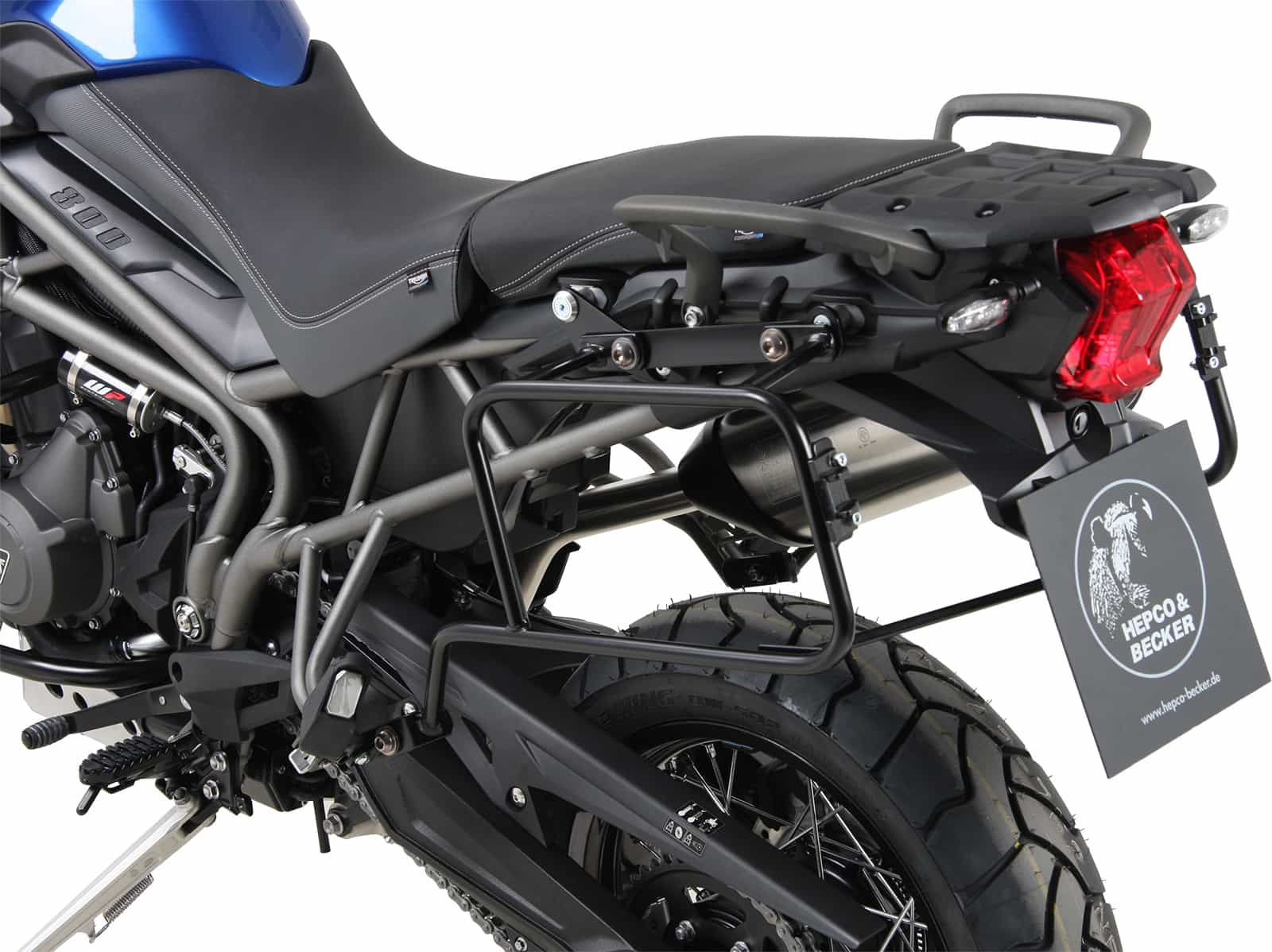 Kofferdrager Lock it voor Triumph Tiger 800 XC/XR (18-20) Hepco & Becker