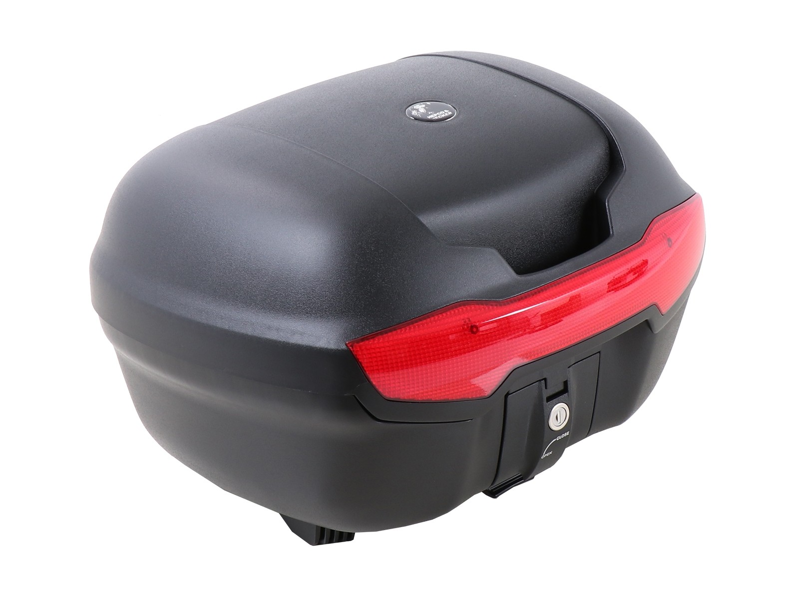Journey Topcase 40 zwart incl. universele topkoffer pallet voor dragers van derden Hepco & Becker