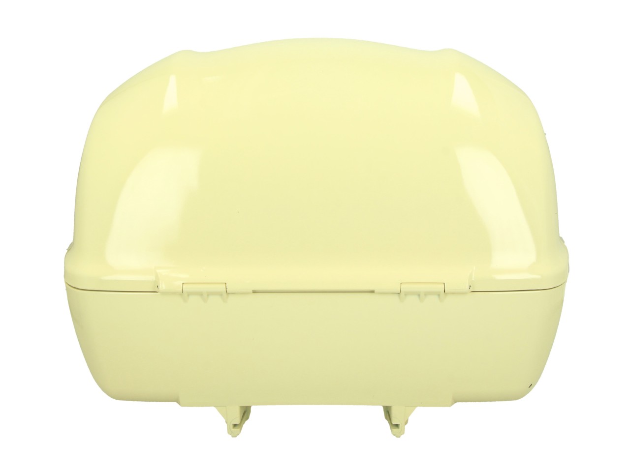 Vespa-topkoffer 32 l, glanzend geel, Q09, zonder rugleuning