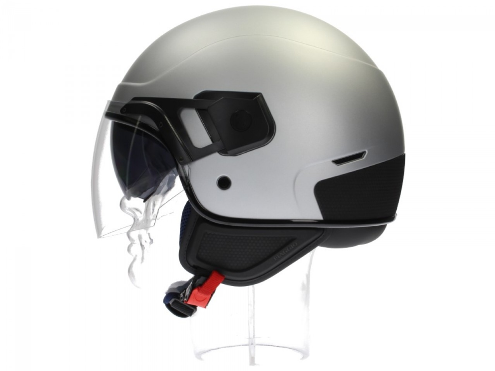 Piaggio PJ Jet helm grijs, mat
