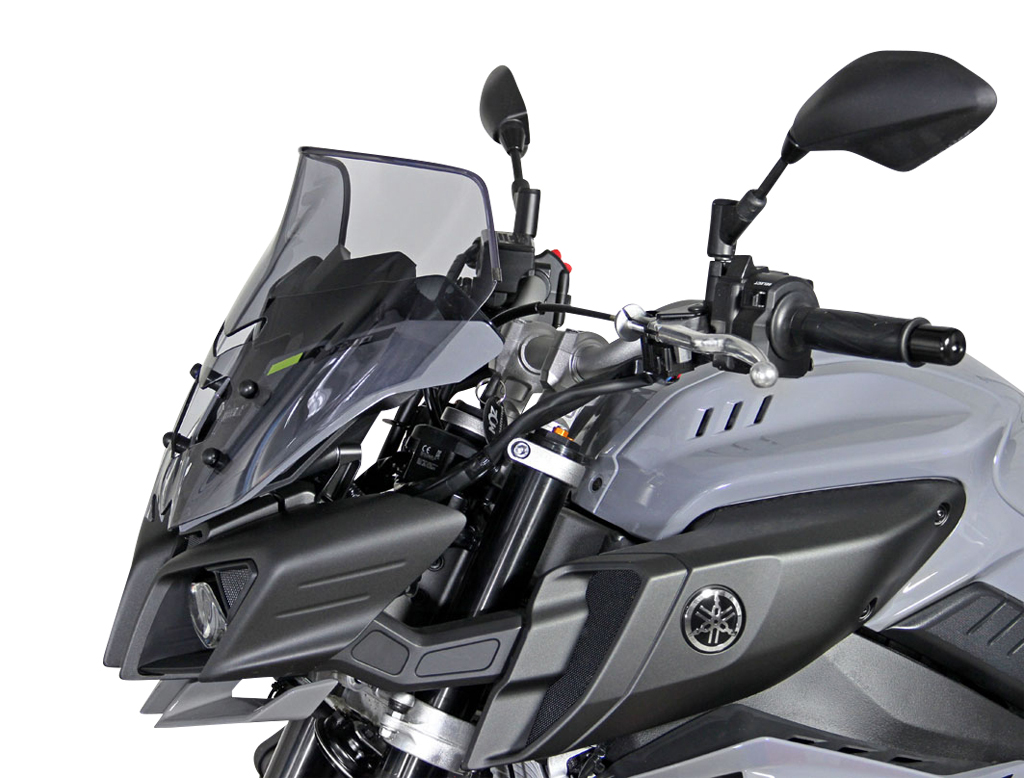 Spoilerscherm MRA "NS" rookgrijs voor YAMAHA MT-10 /SP (Bj.2016-)