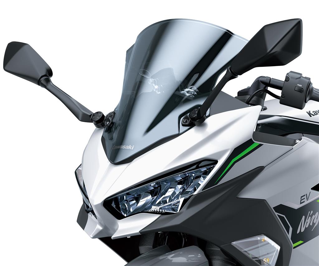 Getint hoog windscherm voor Kawasaki Ninja e-1 (24-) Origineel