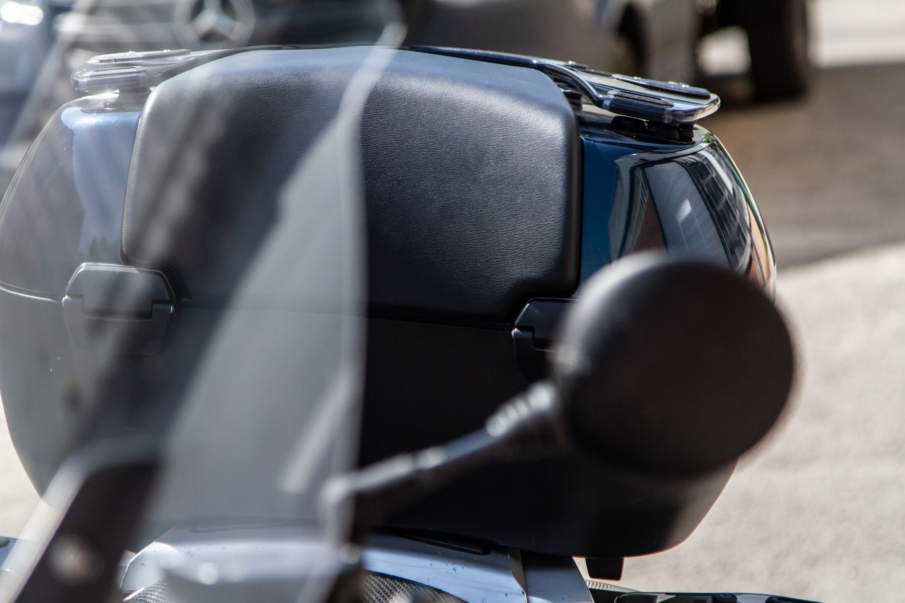 Bagagerek voor topkoffer BMW R 1200 RT (05-13), PMMA