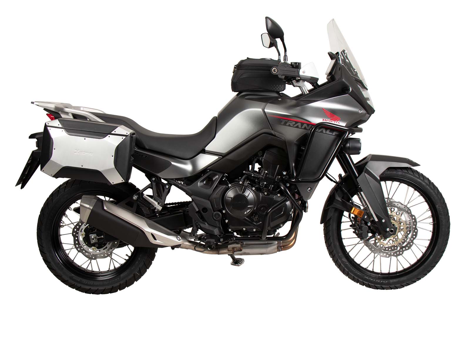 C-Bow zijsteun zwart voor Honda XL 750 Transalp / E-Clutch (25-) Hepco & Becker