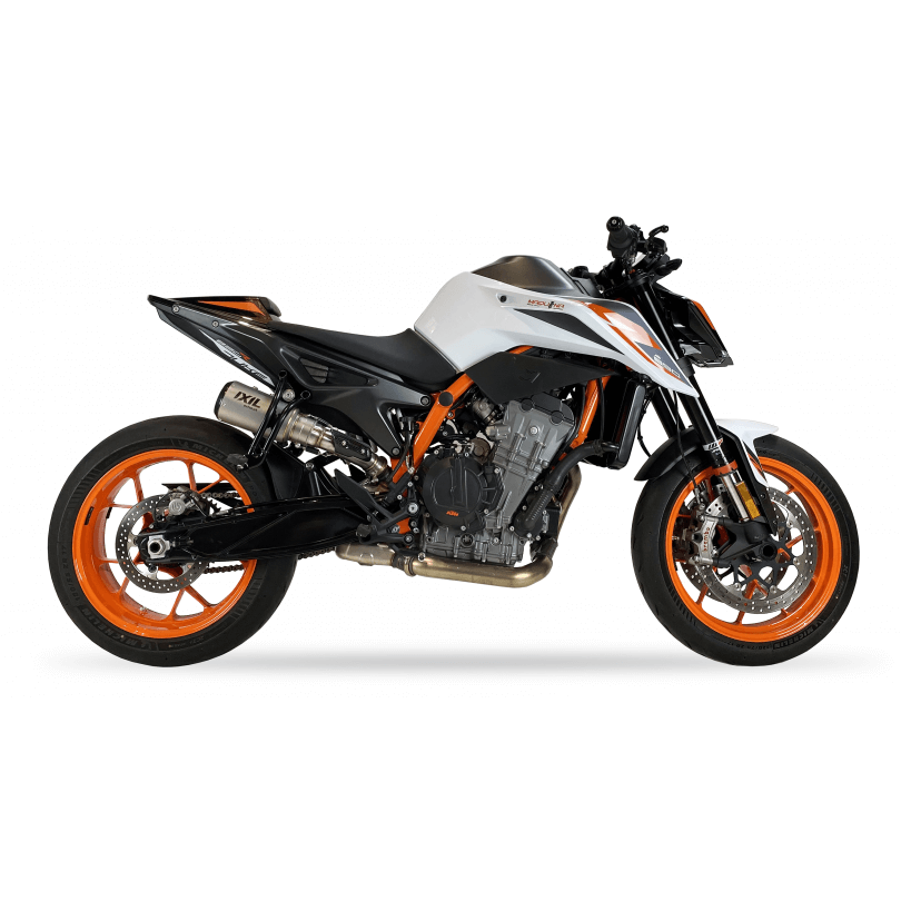 IXIL RB achterdemper KTM 790 Duke /Duke 890, roestvrij staal, E-keur, Euro4+5