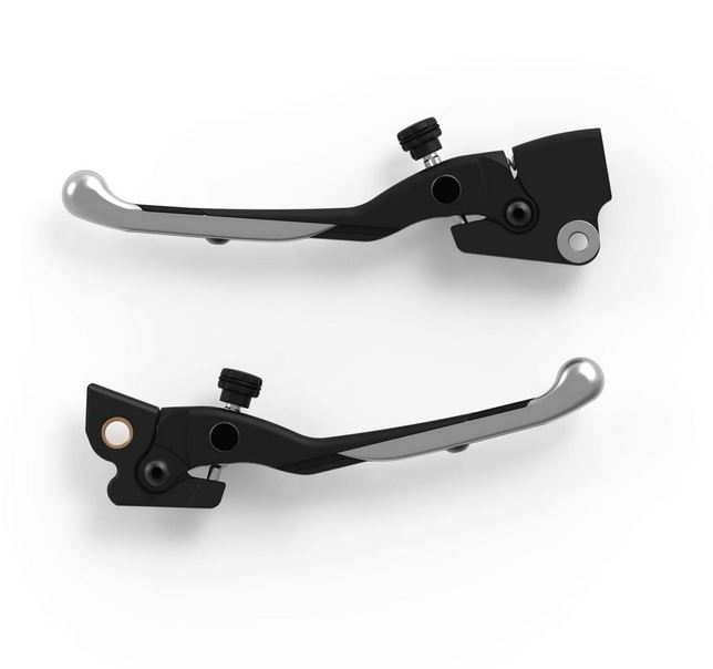 RIZOMA sport hendelset voor Vespa Primavera/Sprint/Elettrica, zilver/zwart