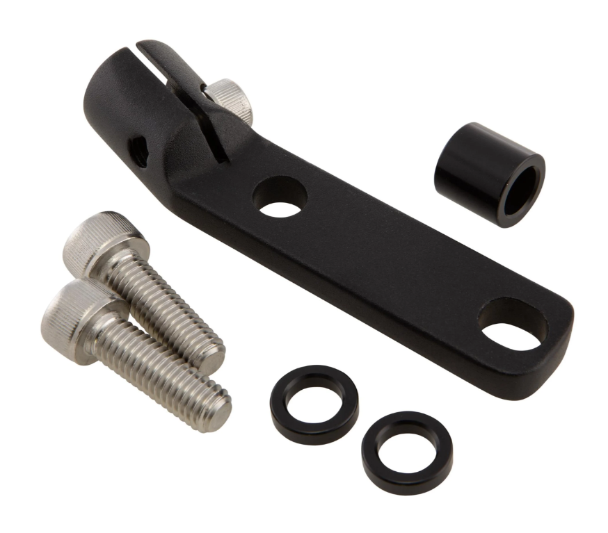Standaardspiegel links of rechts voor Vespa PX 80-200ccm, zwart