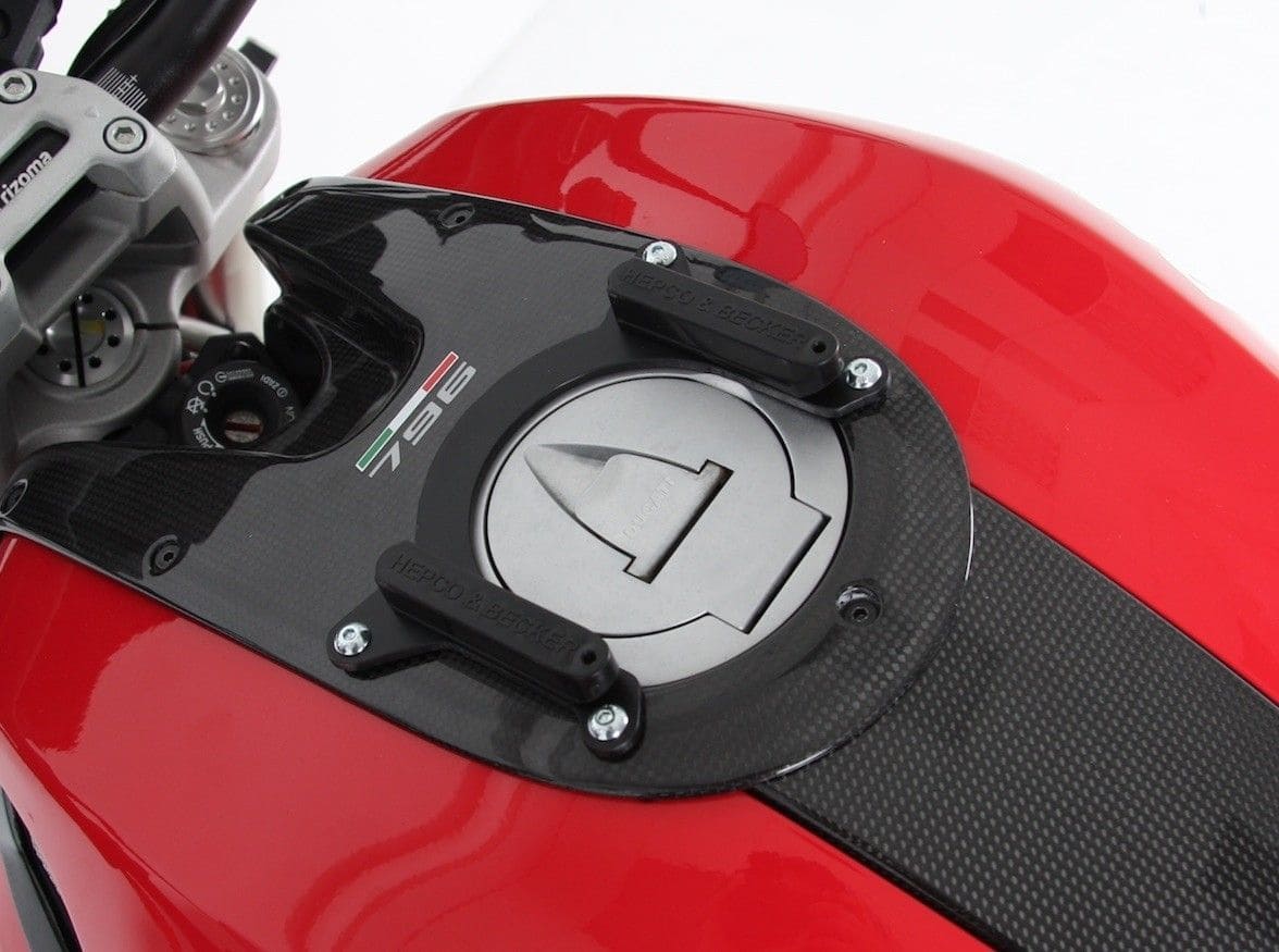Basis tankring incl. tanktas slotunit voor Ducati Monster 1100 (09-10)