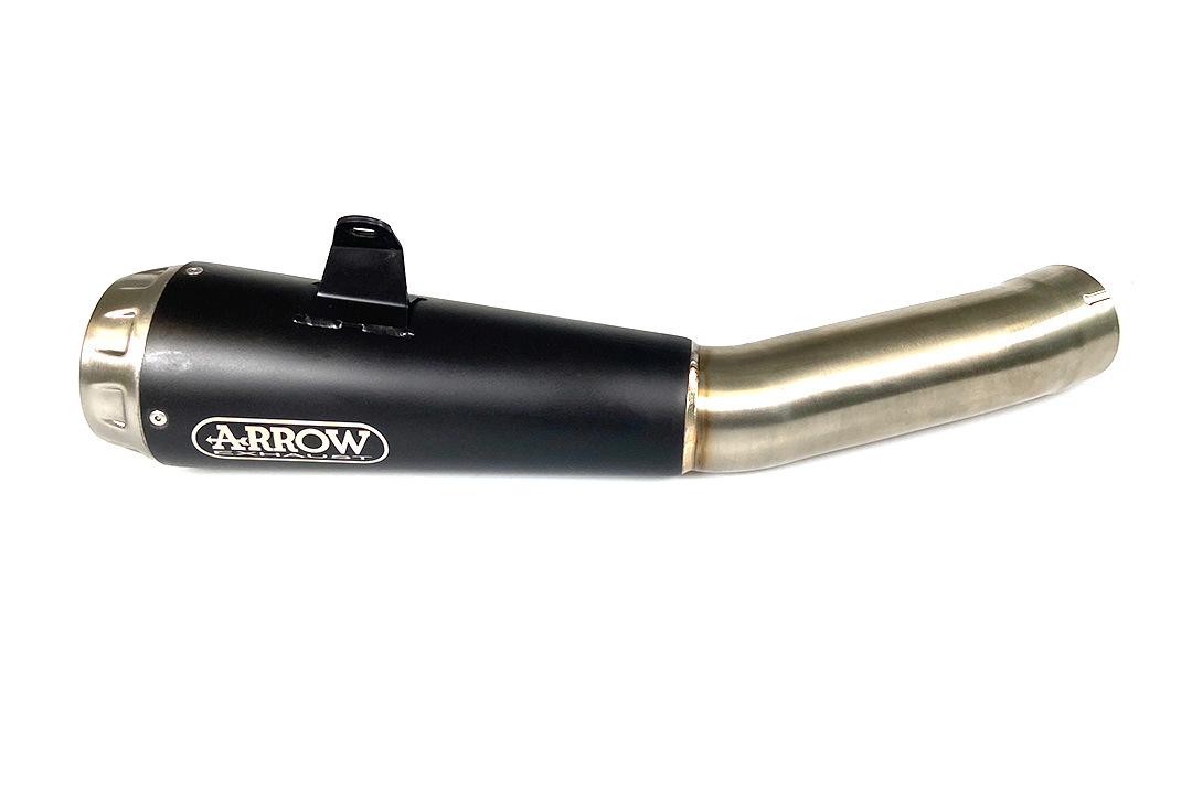 ARROW Auspuff DARK PRO-RACE für Ducati 959 Panigale 2016-2019, Edelstahl schwarz