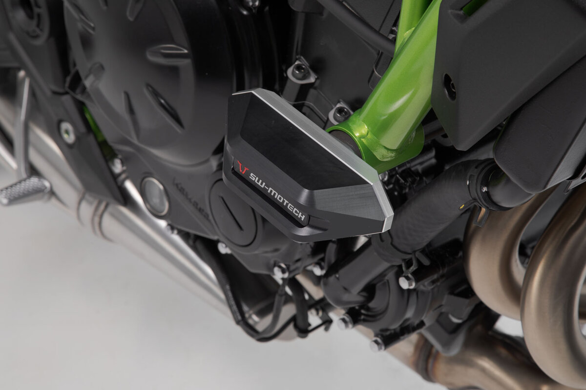 SW-Motech crashpad kit zwart voor Kawasaki Z 650 /RS /S