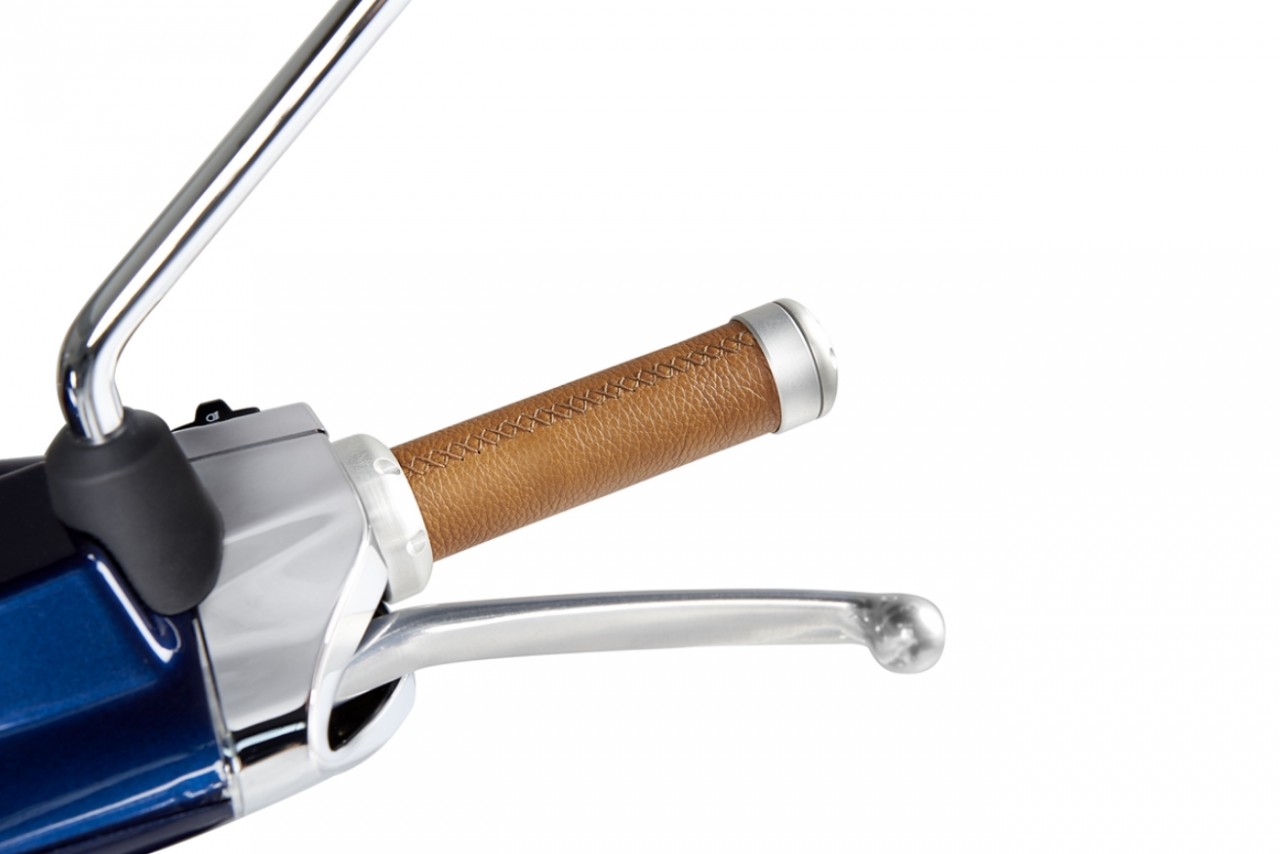 Luxe echt lederen handvatten voor Vespa Primavera 50-150cc
