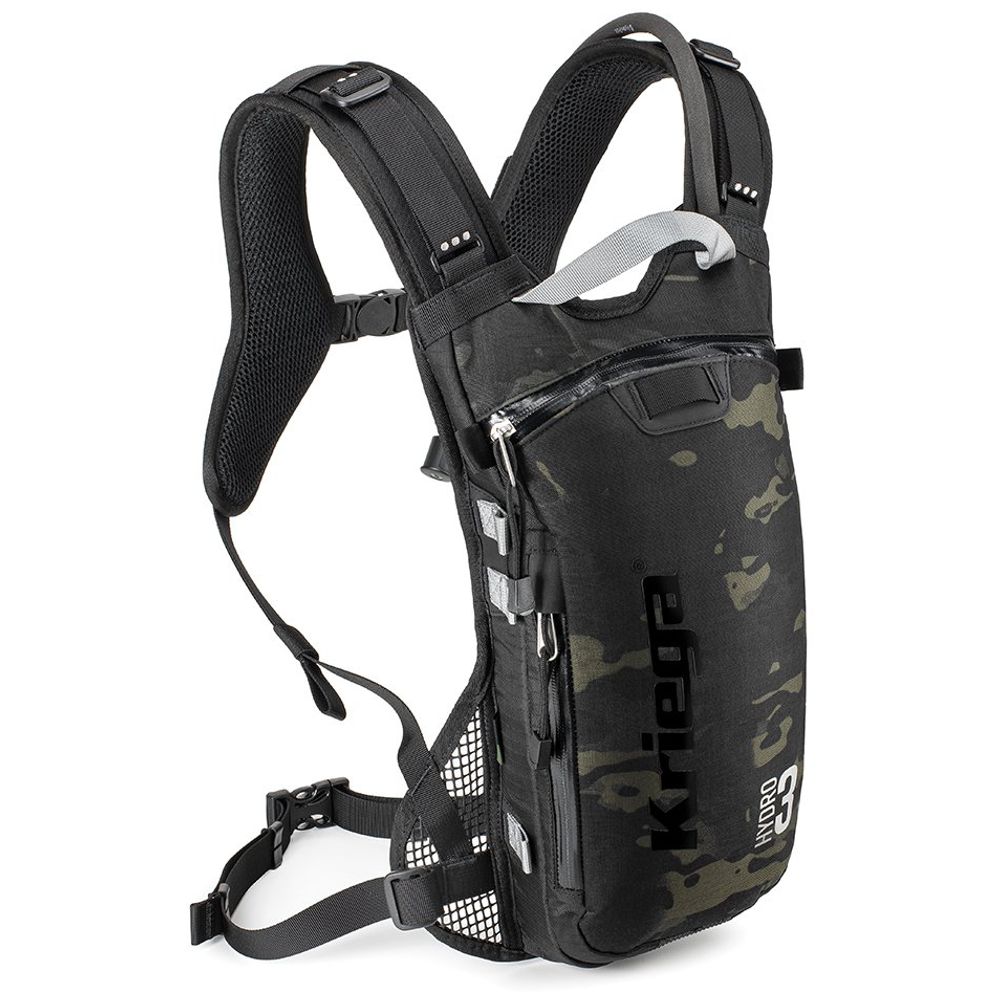 Kriega Hydro-3 rugzak - Multicam Black